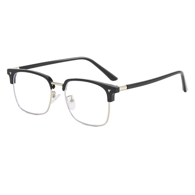 Ladies elegant square glasses with lightweight metal frame Kalsten