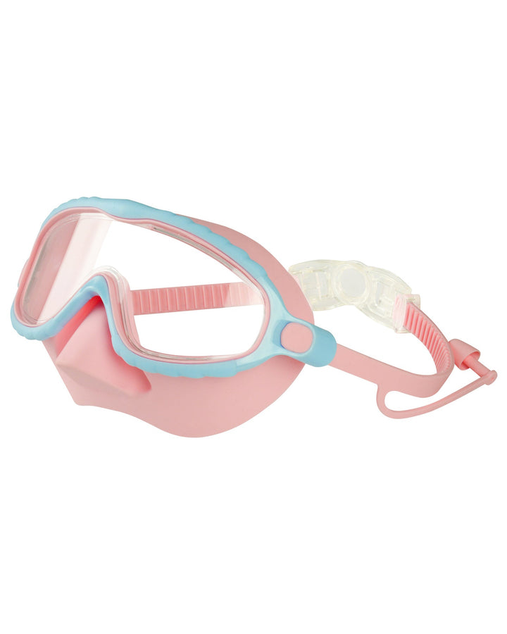 Swimming mask with adjustable comfort and clear field of vision Kalsten