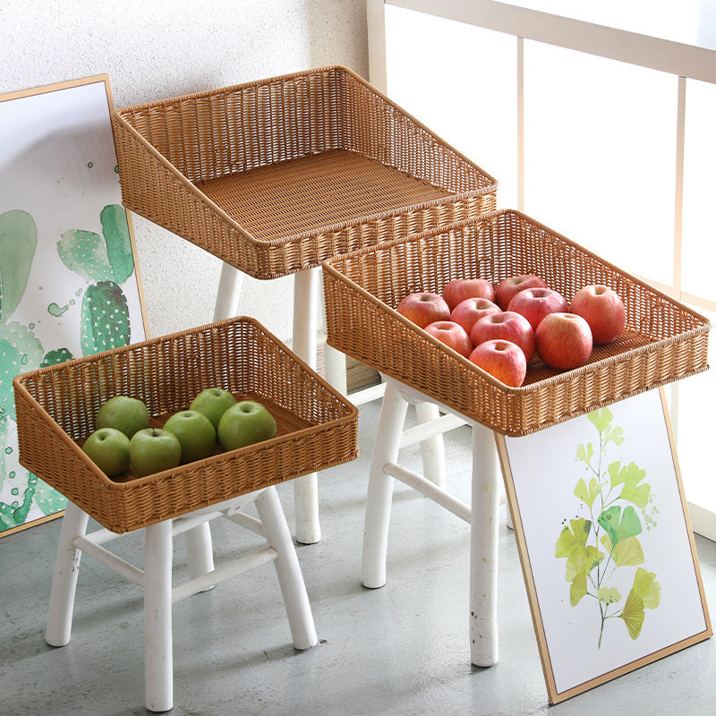 Elegant Woven Storage Tray Kalsten