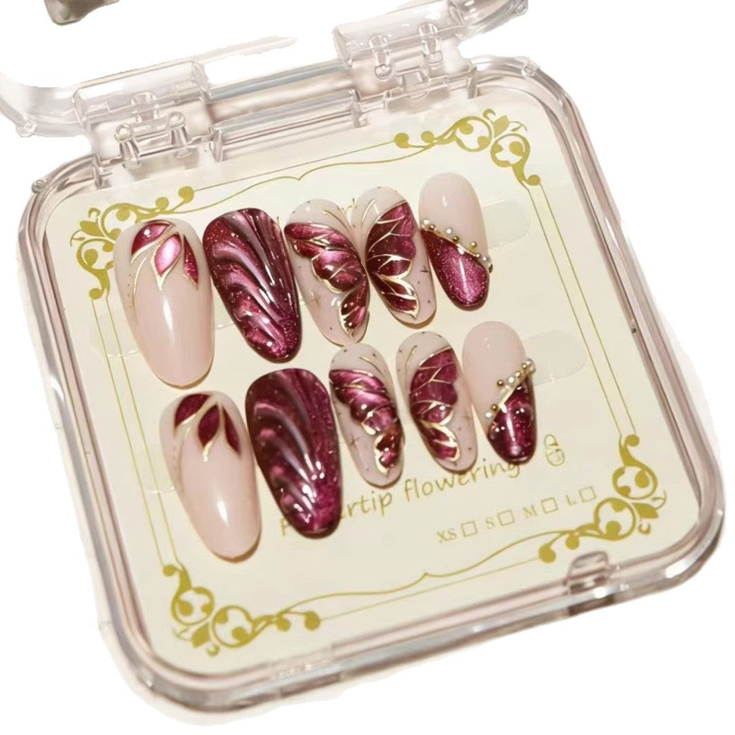 Decorative Press-On Nail Art Extensions Kalsten
