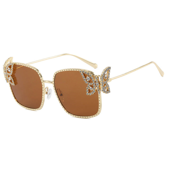 Ladies extravagant glasses with sparkling accents Kalsten