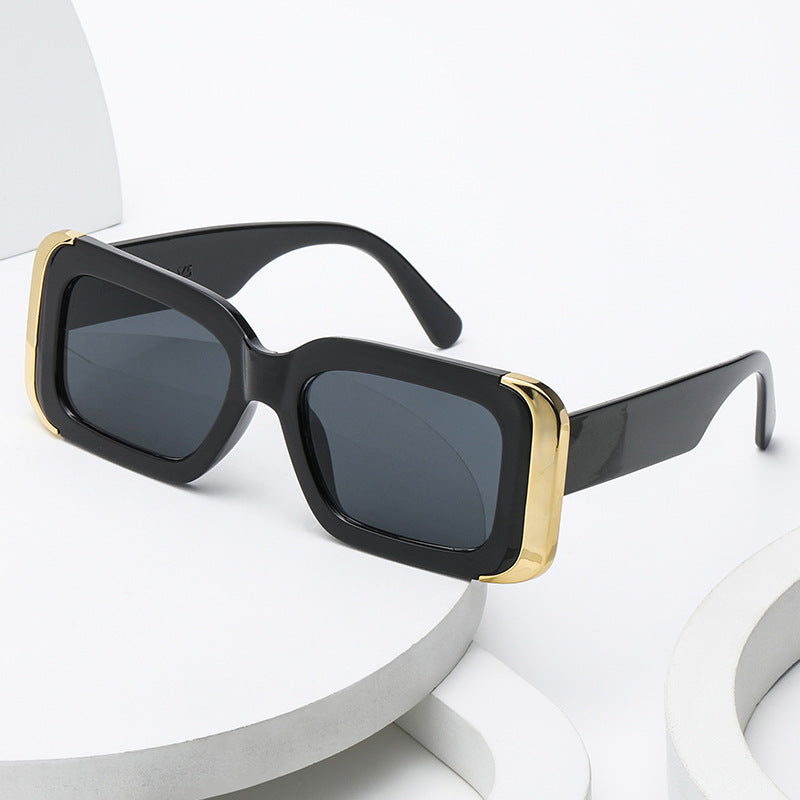 Women Oversized Sunglasses in Modern Animal Print Design Kalsten