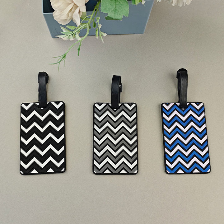 Unisex Chevron Pattern Travel Luggage Tag Kalsten