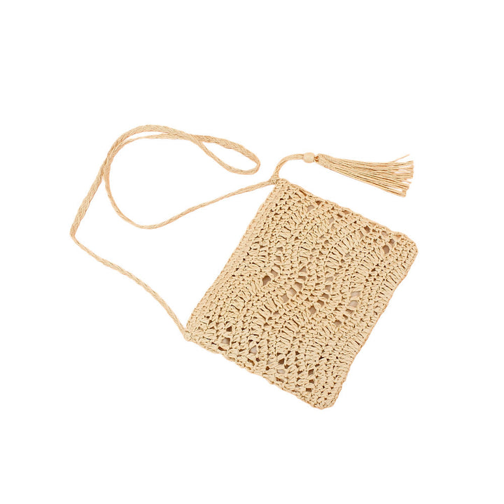 Handcrafted Crossbody Bag Made of Natural Material Kalsten