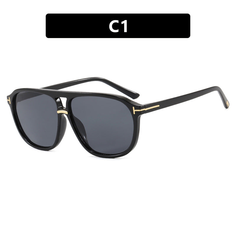Women's square sunglasses with luxurious tortoiseshell pattern and polarized lenses Kalsten