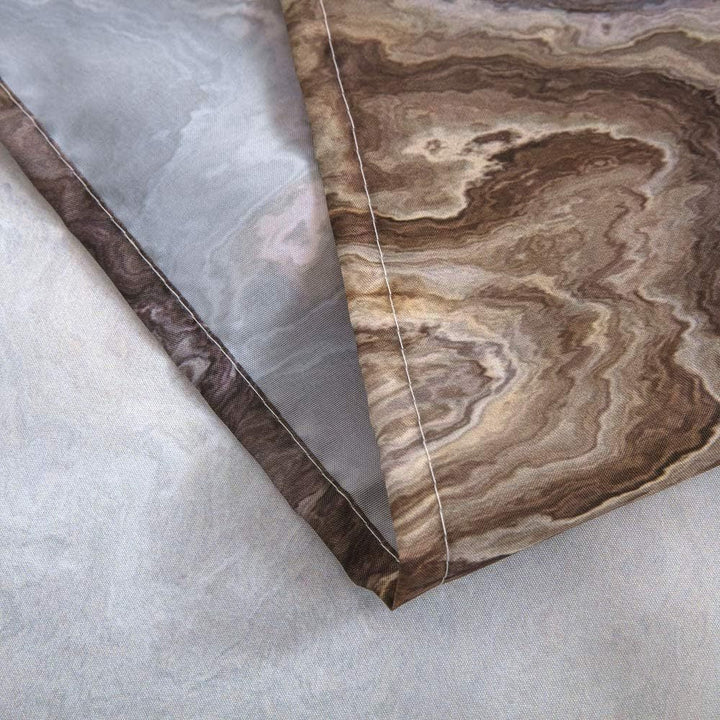 Artistic Marble Print Shower Curtain Kalsten