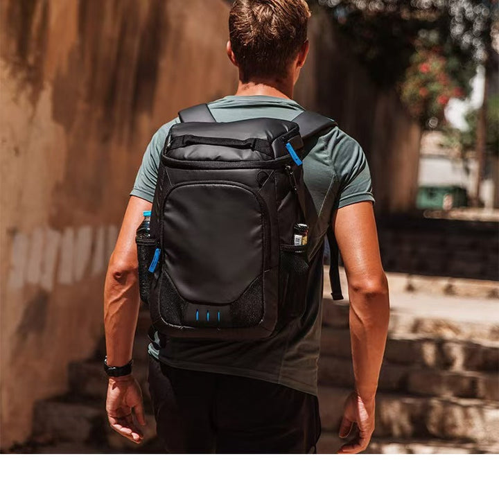Unisex nan insulated lunch backpack with cooler compartment, front pocket and adjustable shoulder straps Kalsten