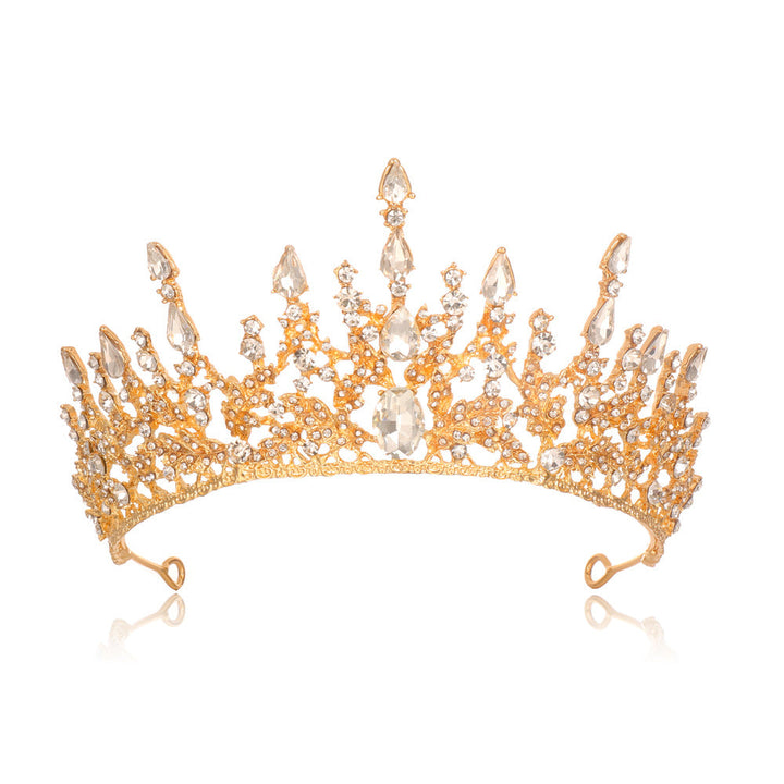 Women Elegant Tiara with Sparkling Crystals Kalsten