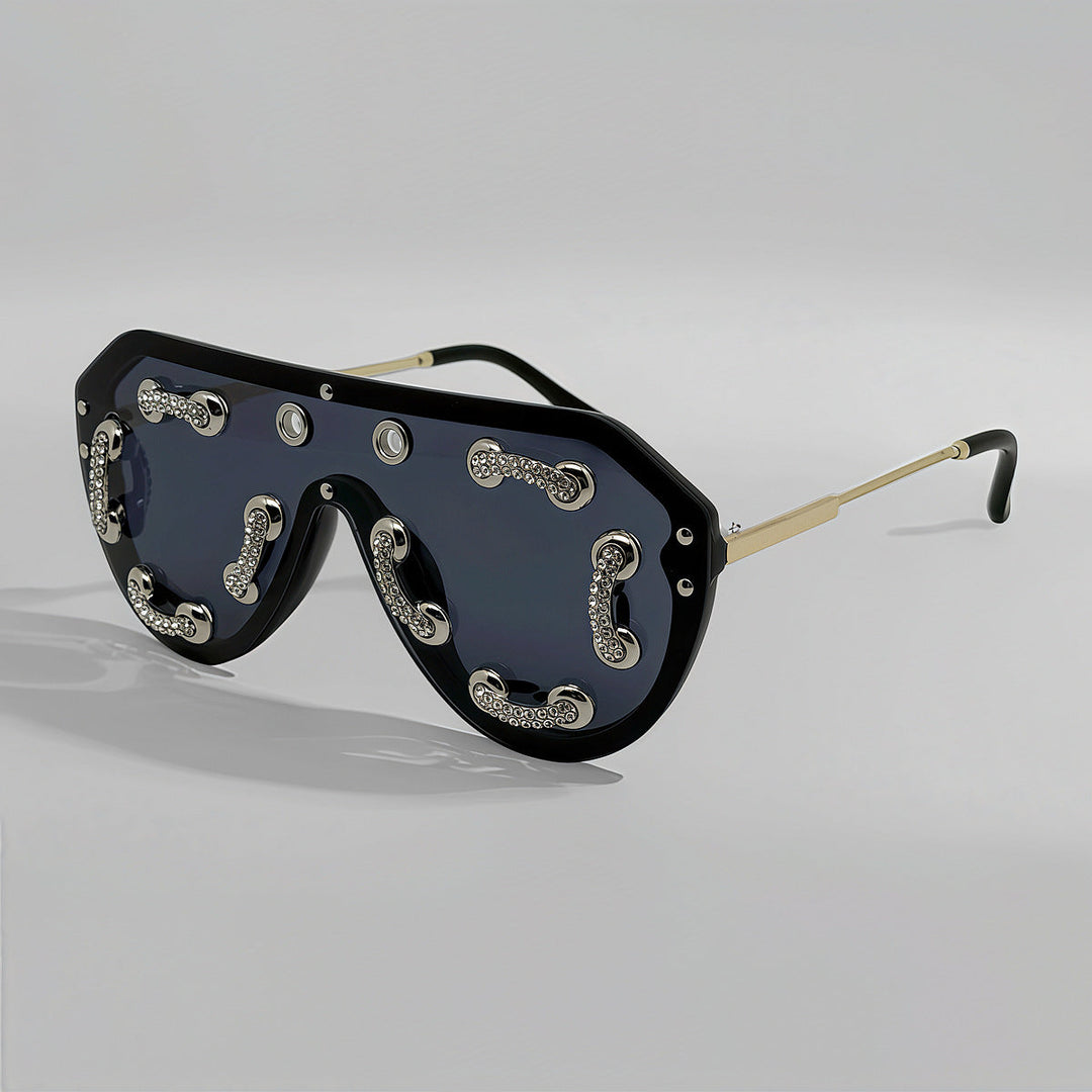 Women's extravagant designer sunglasses with sparkling accents Kalsten