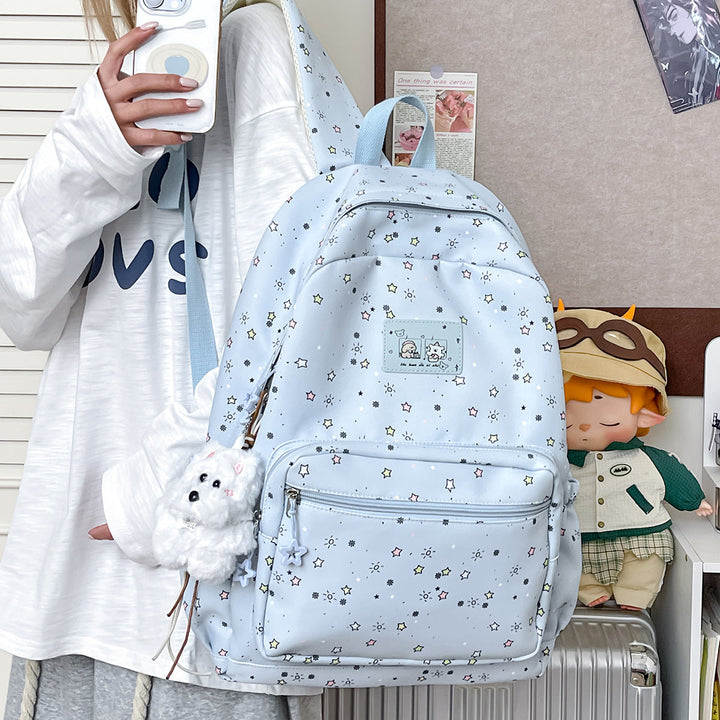 Fun Starry Print Backpack Kalsten