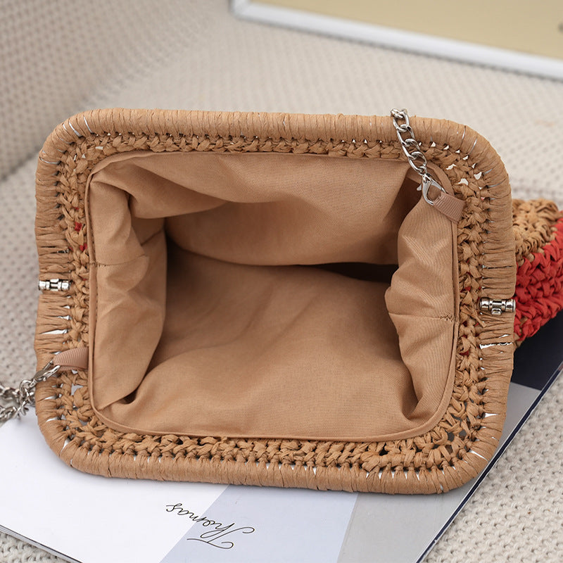 Fashionable handbag with loose folding design Kalsten
