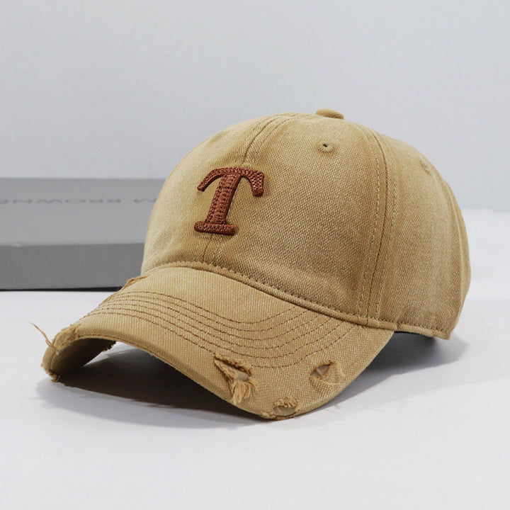 Men's Distressed Denim Cap Kalsten