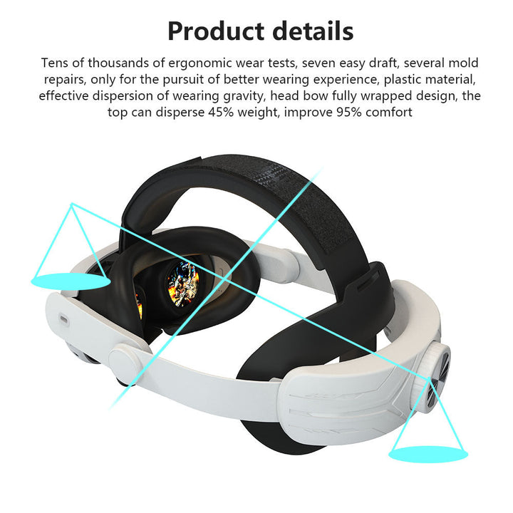VR-Headset with Adjustable Wearing Comfort Kalsten