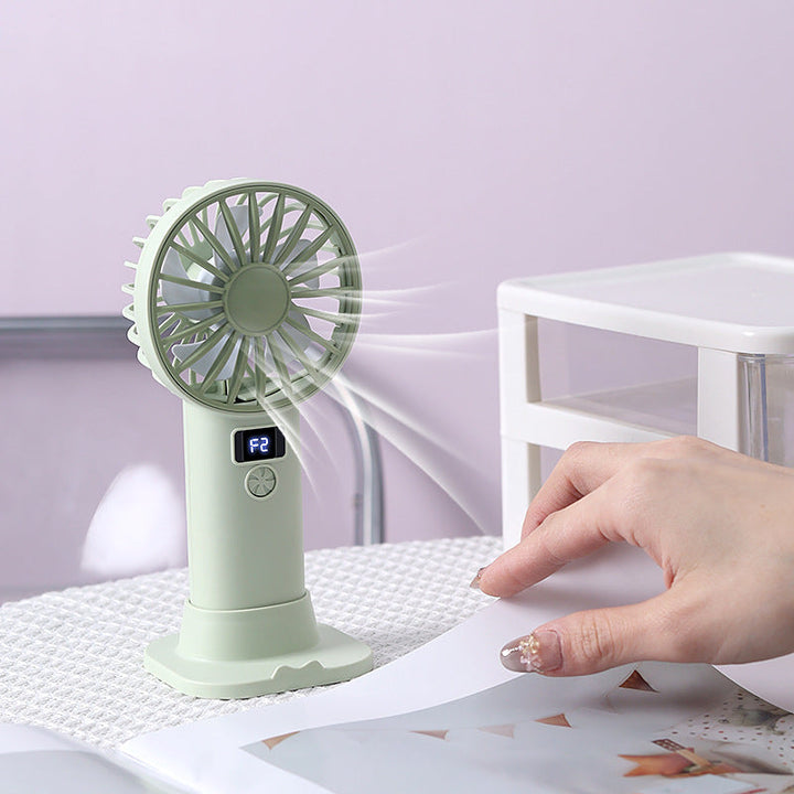 Unisex Handheld Fan with Adjustable Speed Kalsten