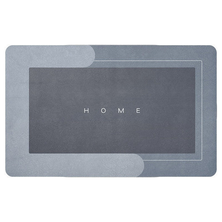 Large Rectangular Anti-Slip Silicone Placemat With Heat-Resistant Surface And Raised Edge Splash Guard