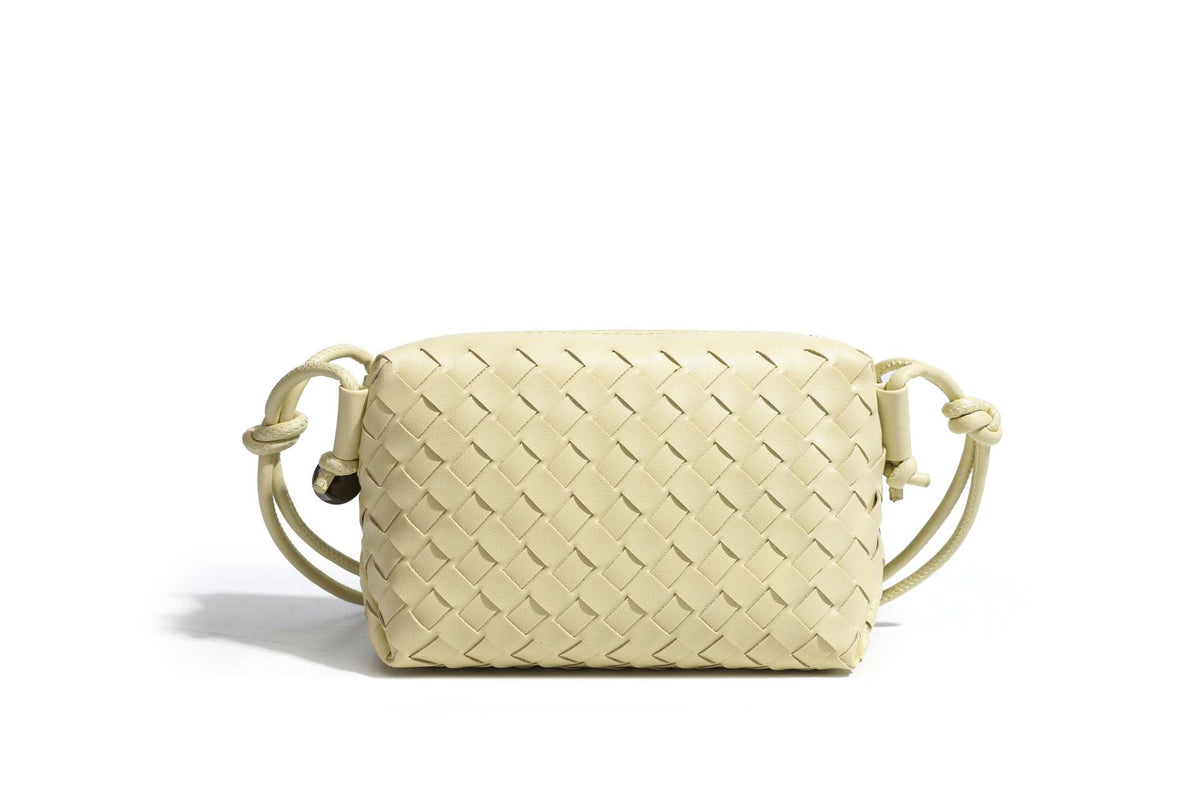 Stylish Woven Crossbody Purse Acalora