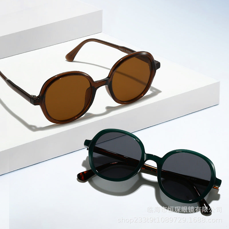 Women's fashionable sunglasses with stylish round shape Kalsten
