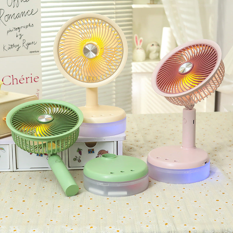 Ladies Portable Table Fan with Stylish and Flexible Design Kalsten