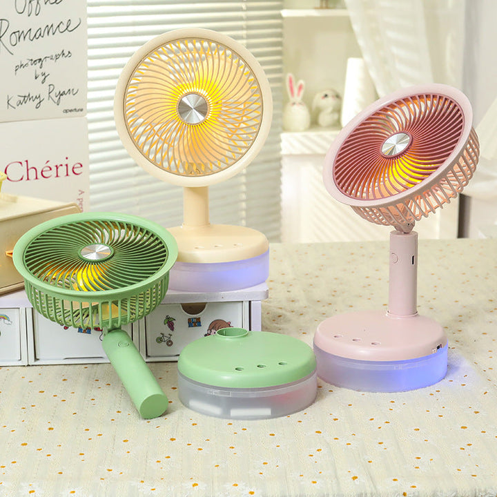 Ladies Portable Table Fan with Stylish and Flexible Design Kalsten