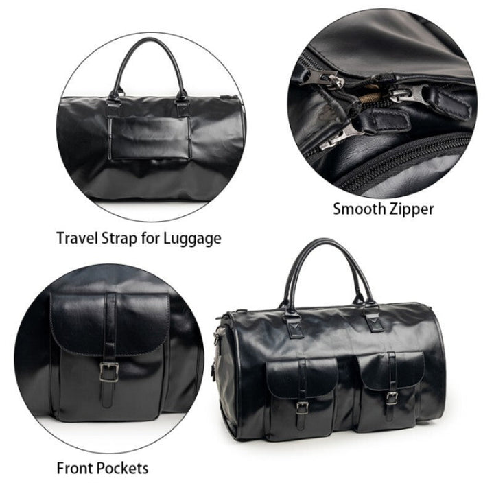 Sporty travel bag with multiple compartments Kalsten