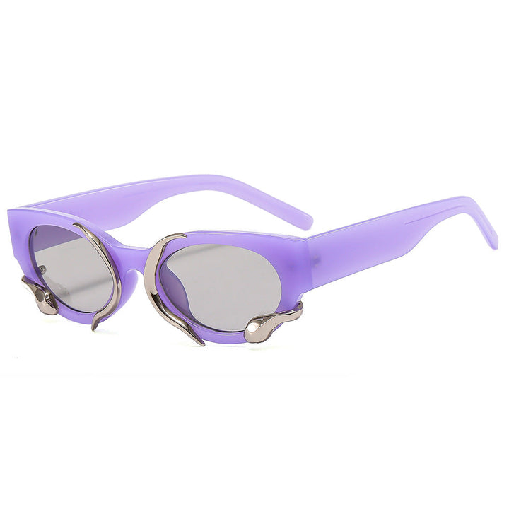 Women's designer sunglasses with a unique, sculptural frame Kalsten