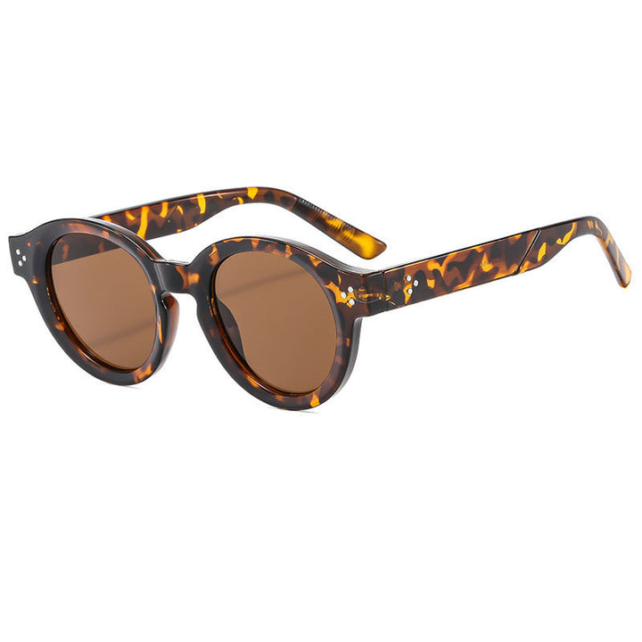 Ladies' fashionable sunglasses with clear and structured frame Kalsten