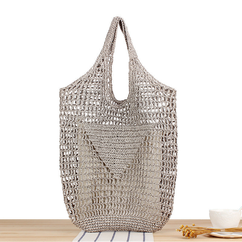 Spacious mesh tote with practical handles Kalsten