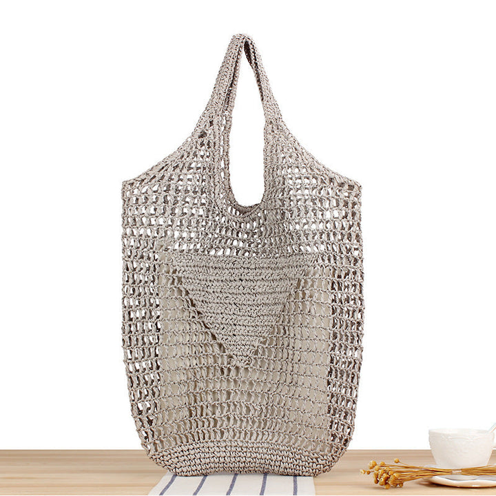 Hand-knotted net tote bag Kalsten