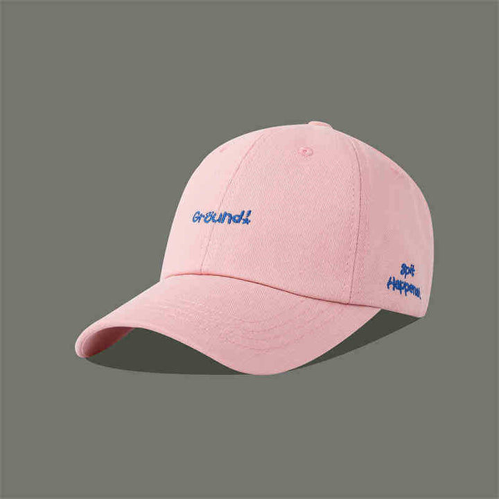 Women's Motivational Text Embroidered Cap Kalsten