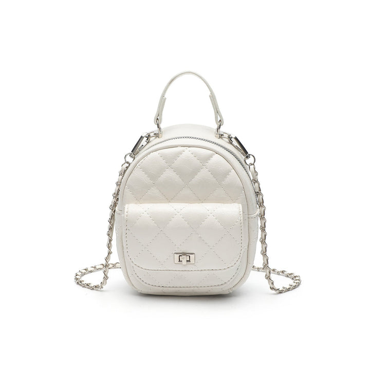 Quilted Metallic Mini Backpack Kalsten