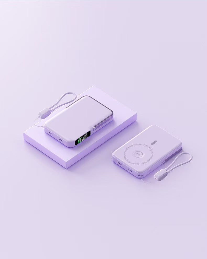 Powerbank with Integrated Wireless Charging Function and LCD Display Kalsten