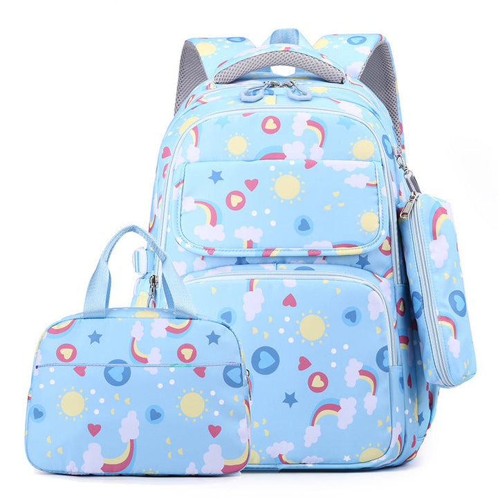 Playful school backpack with detachable accessories Kalsten