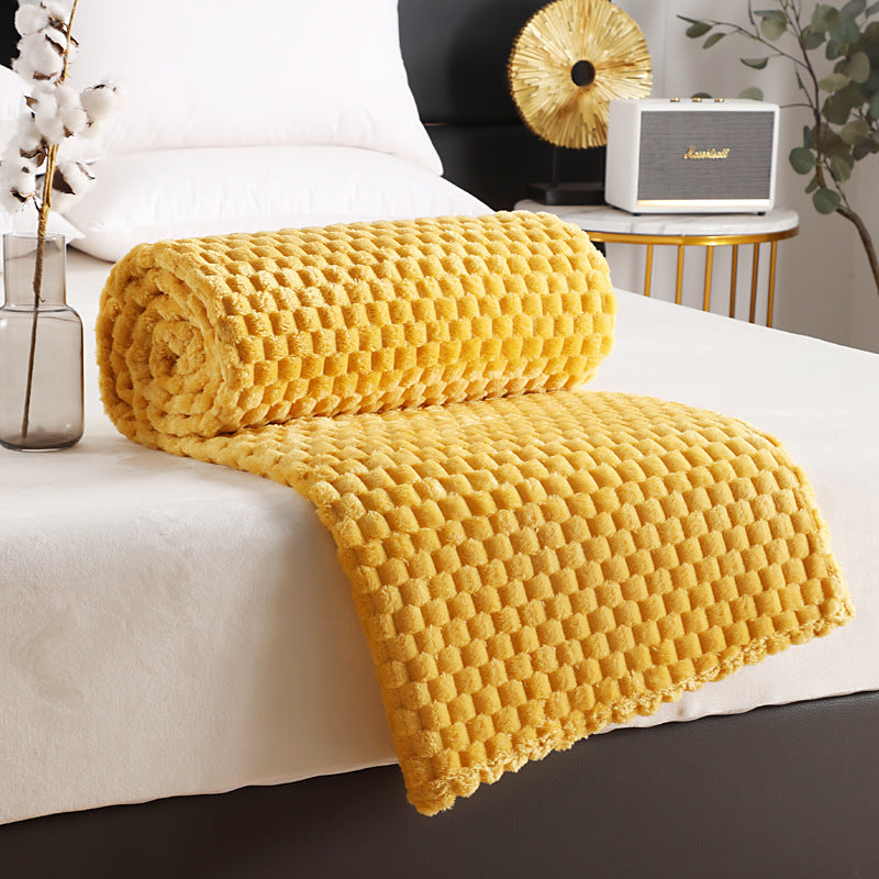 Women Soft and Cozy Plaid Blanket Kalsten