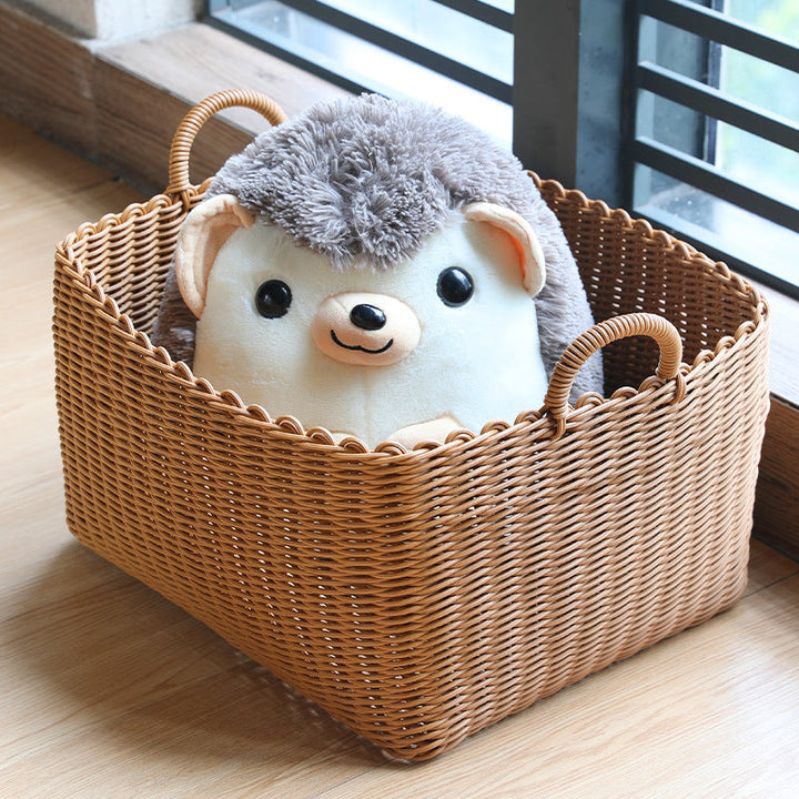 Stylish Woven Storage Basket with Ergonomic Handles Kalsten