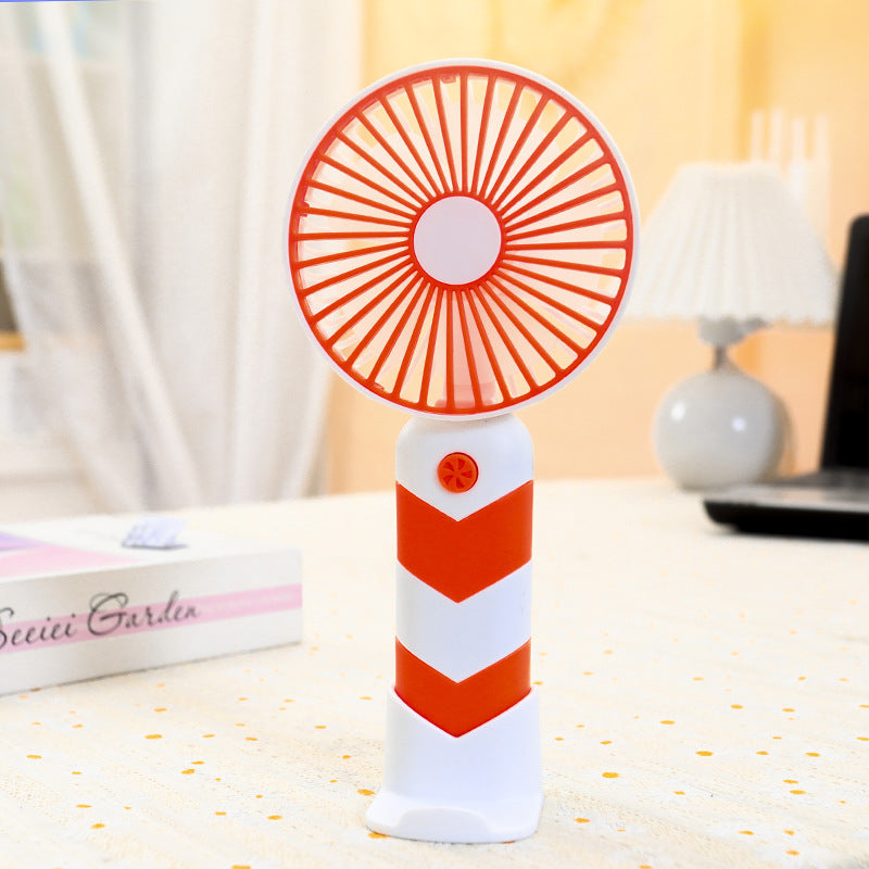 Ladies portable USB hand fan with flexible tilt Kalsten