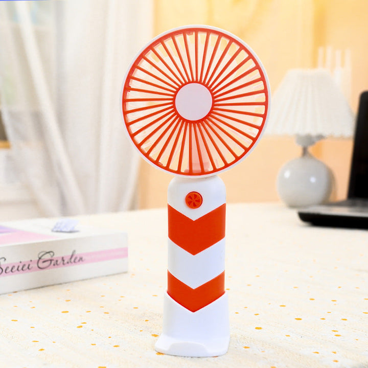 Ladies portable USB hand fan with flexible tilt Kalsten