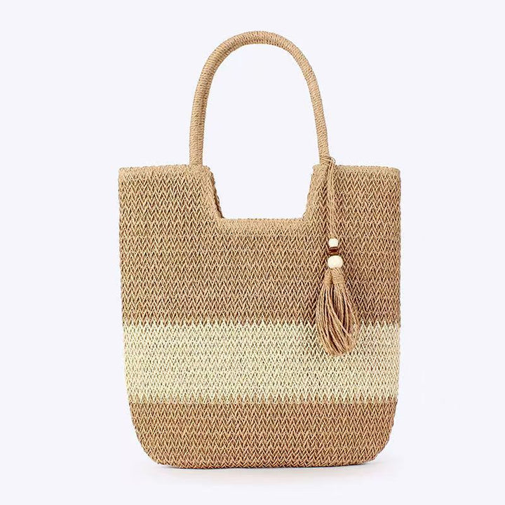 Hand-knotted Seasonal Beach Bag Kalsten