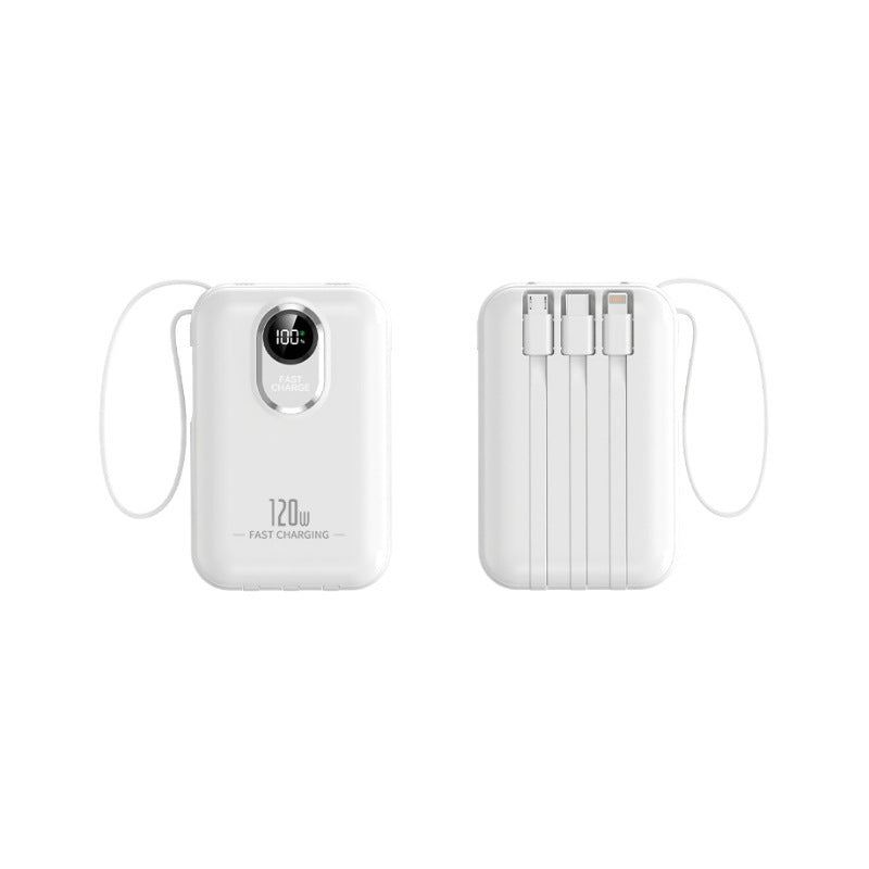 Portable power bank with fast charging function and digital charge level indicator Kalsten
