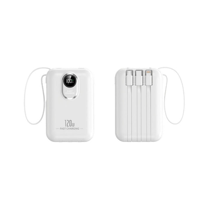 Portable power bank with fast charging function and digital charge level indicator Kalsten