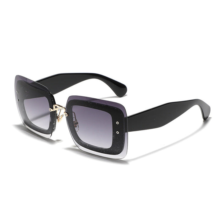Women's square sunglasses with innovative frame Kalsten
