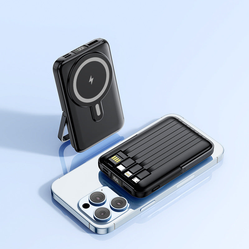 Portable power bank with multifunctional charging cables Kalsten