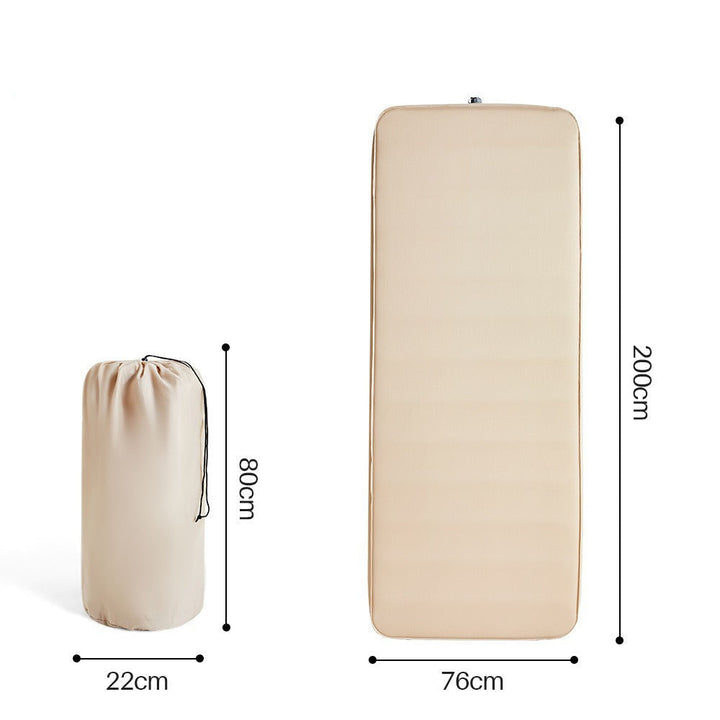 automatic self-inflating air mattress topper with memory foam core Kalsten