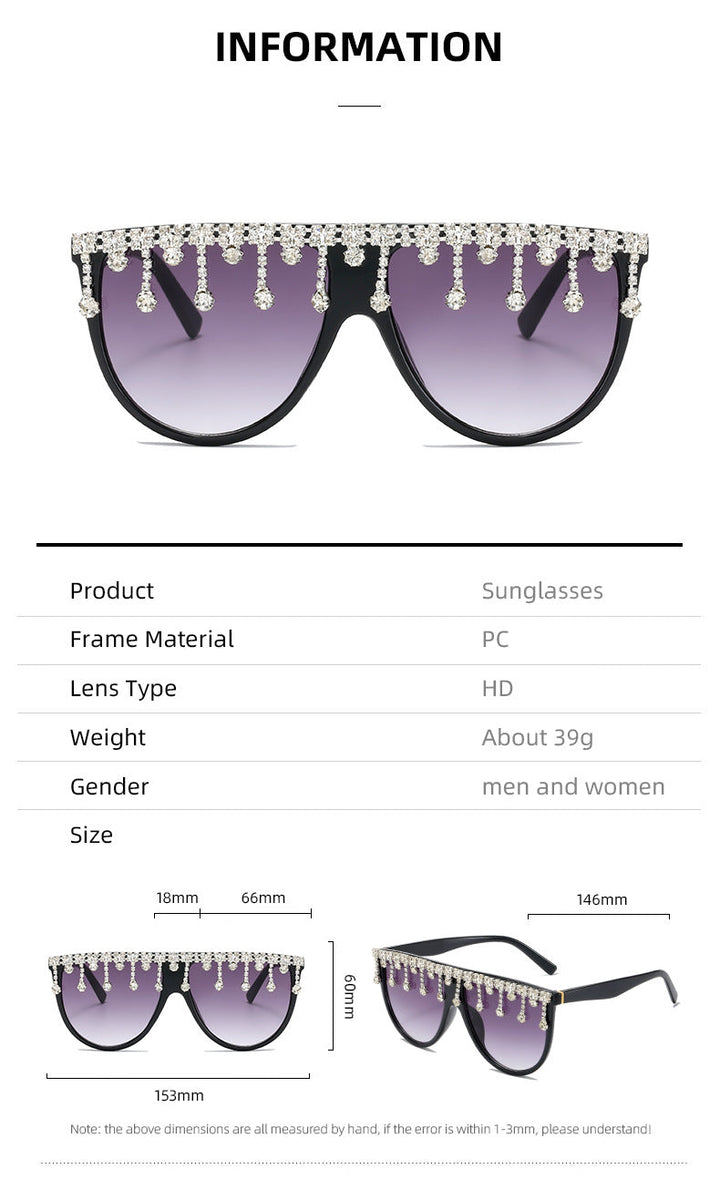 Women's Decorative Glamour Sunglasses Kalsten