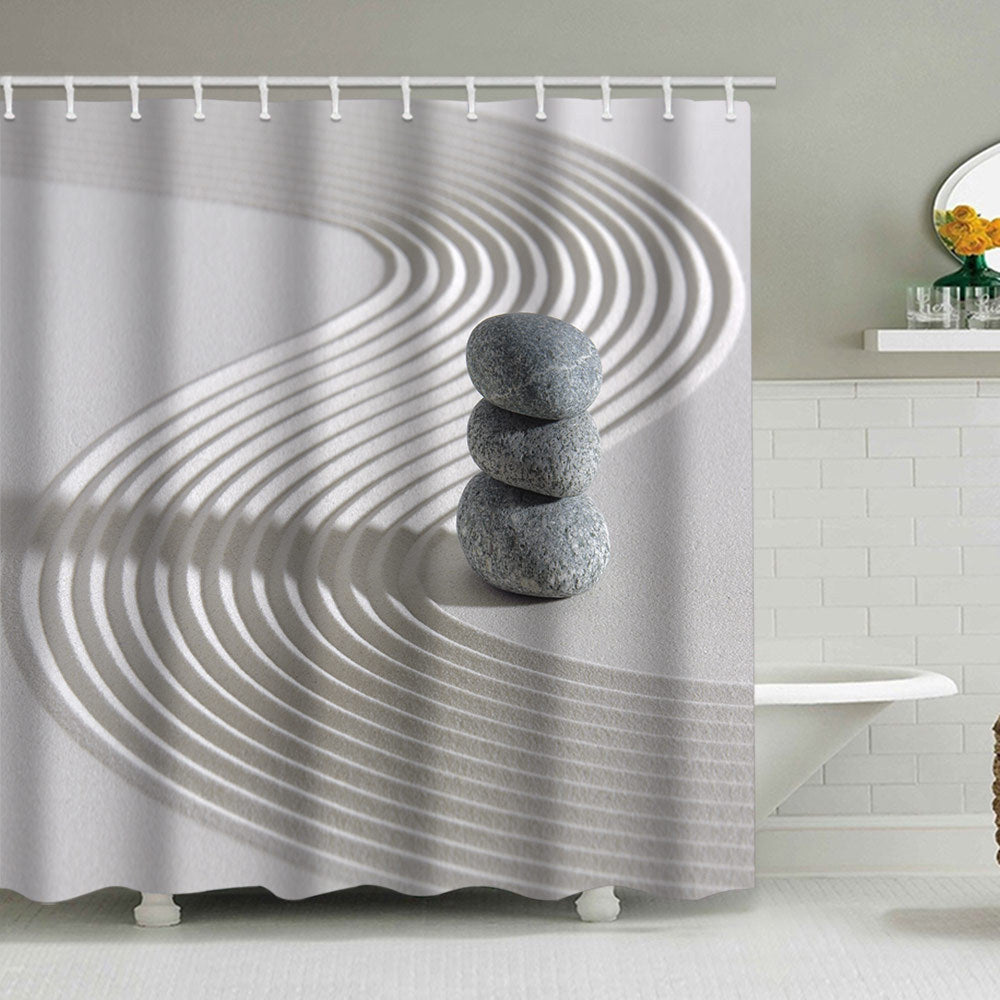 Artistic Floral Shower Curtain Kalsten
