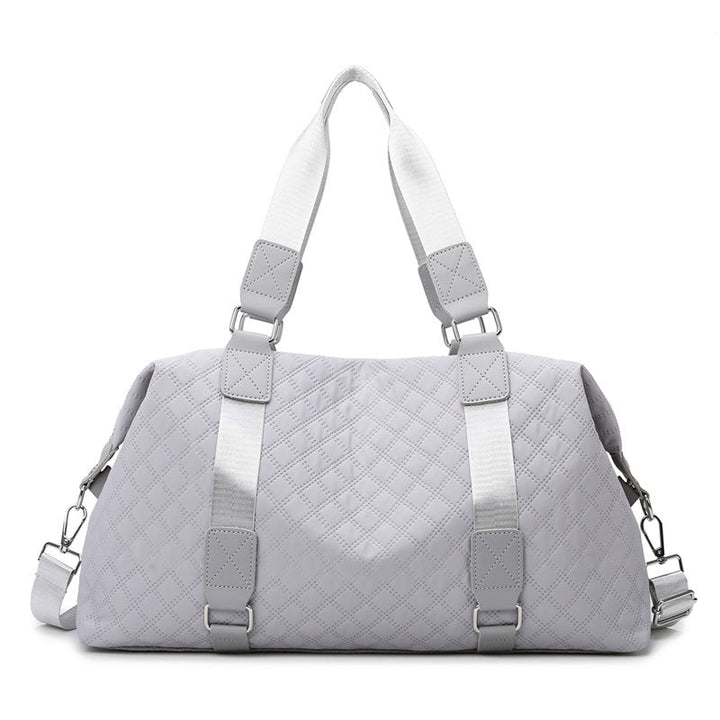 Quilted Travel Duffel Bag