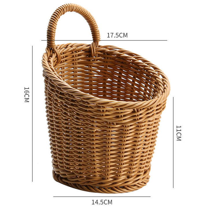 Handcrafted Wicker Storage Basket Kalsten