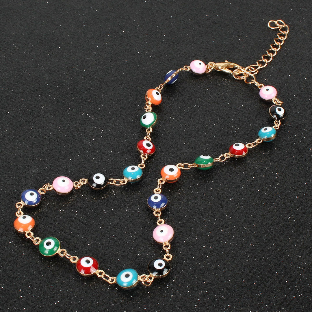 Colorful Beaded Anklet Kalsten