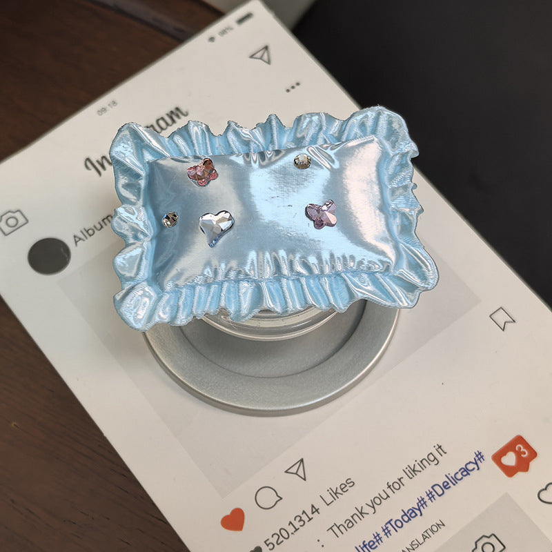 Decorative Ruffled Phone Grip Kalsten