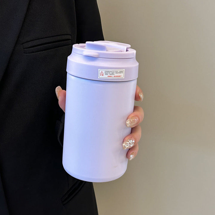 Women's insulated mug with practical spill protection and comfortable carrying handle Kalsten