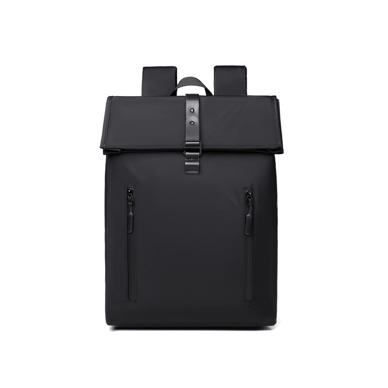 Modern Waterproof Roll-Top Backpack Kalsten